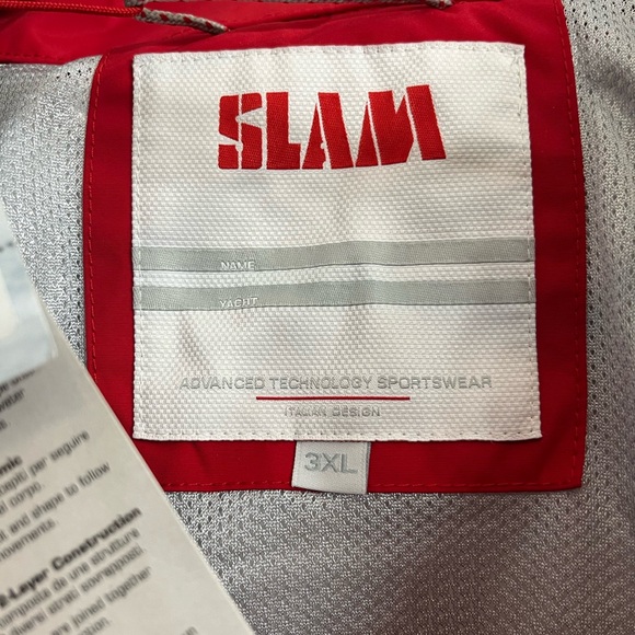 NWT SLAM YACHTING
Slam Force 2 Sailing Jacket Red 3XL - Picture 6 of 6